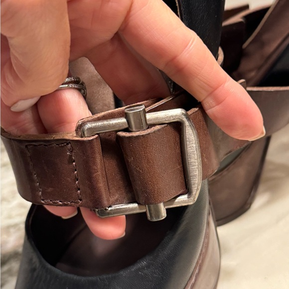 🔥Marni Scarpa platform‎ pump with box - brown & black from Neiman Marcus🔥 - Picture 4 of 10